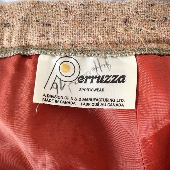 Vintage perruzza wool speckled skirt size S - Picture 7 of 7